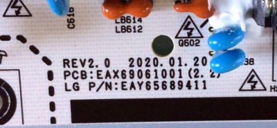 KIT DE TARJETAS PARA TV LG OLED / MAIN EBT66416903 / EAX69049007 / T-CON 6871L-6275B / 6870C-0852A / FUENTE EAY65689411 / EAX69061001 / PANEL LE650AQD (EN)(A1) / AC650AQL / MODELOS OLED65CXPUA / BUSWLJR / OLED65CXAUA / DUSQLJR / BUSWLJR / OLED65A1AUA - Imagen 4